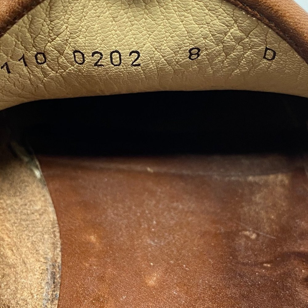 GUCCI Brown Leather Gold Bit Luxury Loafer - Picture 11 of 12